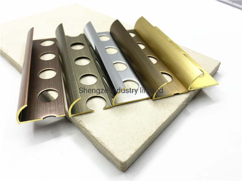 Metal Aluminum Tile Corner Edging Trim for Ceramica Floor Wall
