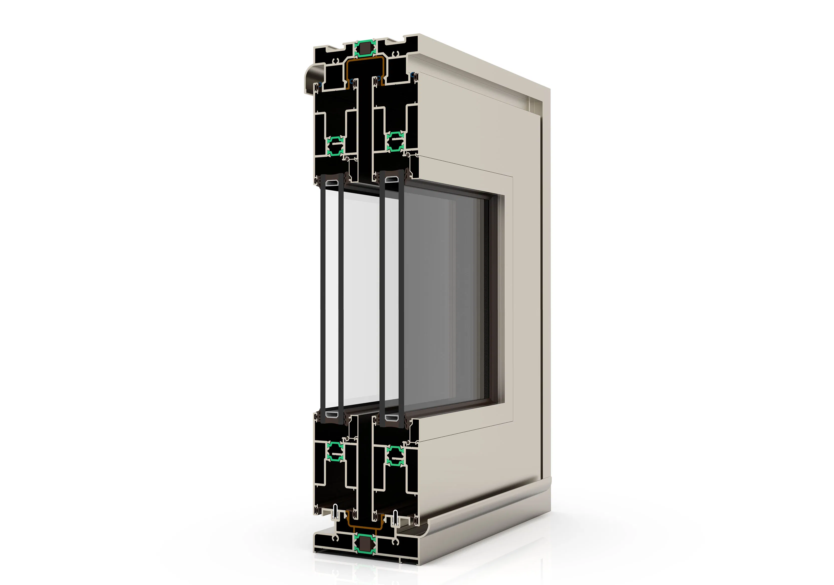 Manufacturer Customized Metal Double Glazed Glass CE Excelent Air Tightness Aluminum Sliding Lift Interior Exterior Security Door