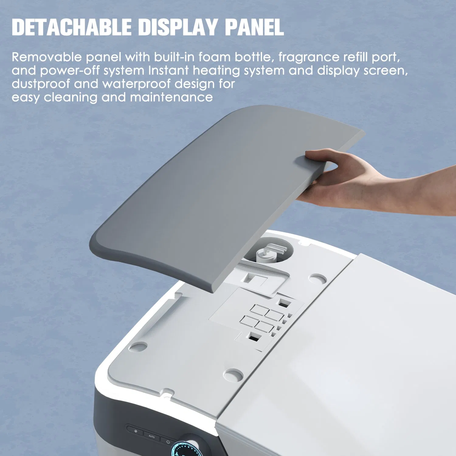 New Design Save Water 110V/220V Floor Standing Ceramic Automatic Wc Smart Toilet