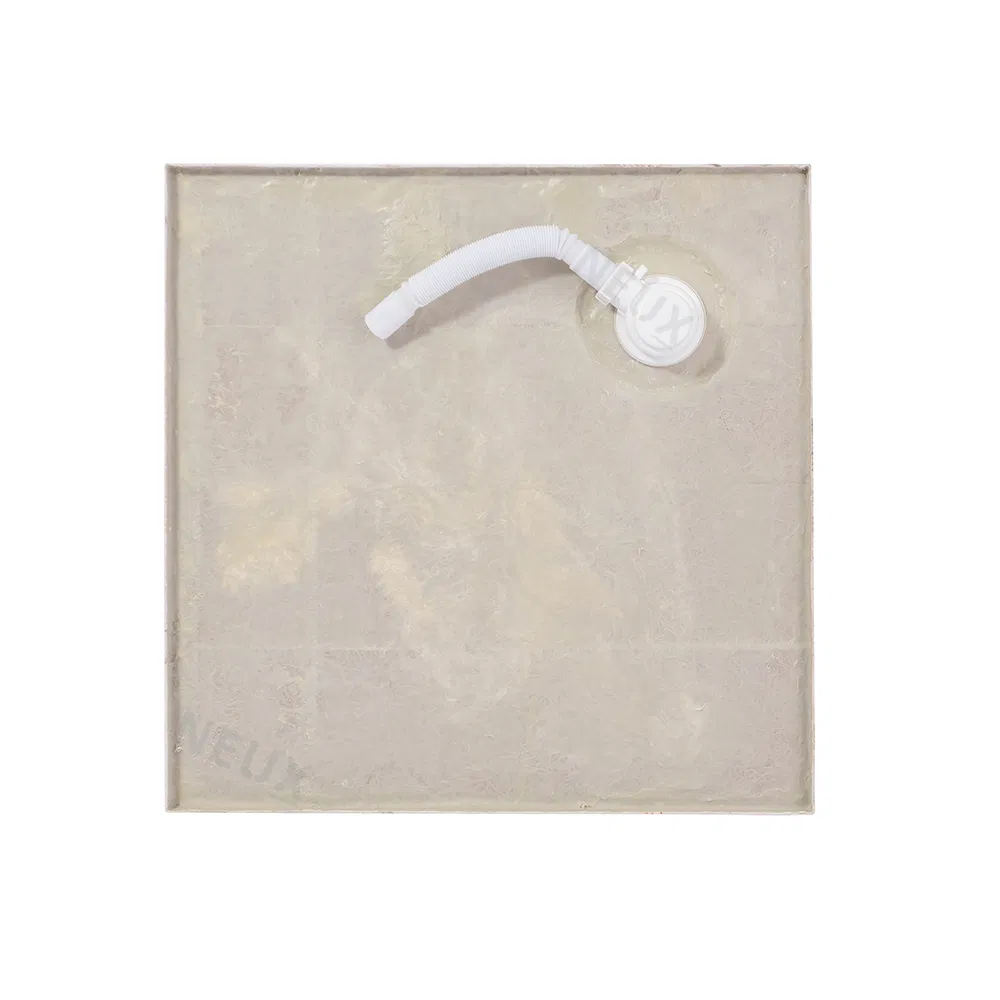 Hot Sale Floor Mounting Anti-Slip Bathroom 800*800mm Square White ABS Shower Tray