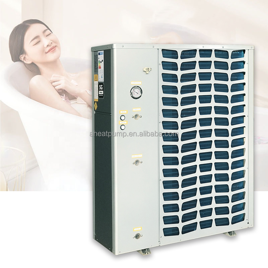 Factory Supply -30dg Low Noise 14kw12 Cop6 CE a+++ 70d Room Heating Air Cooling Dhw R290 Monoblock DC Inverter Air Energy Tap Hot Water Heater Pump Boiler