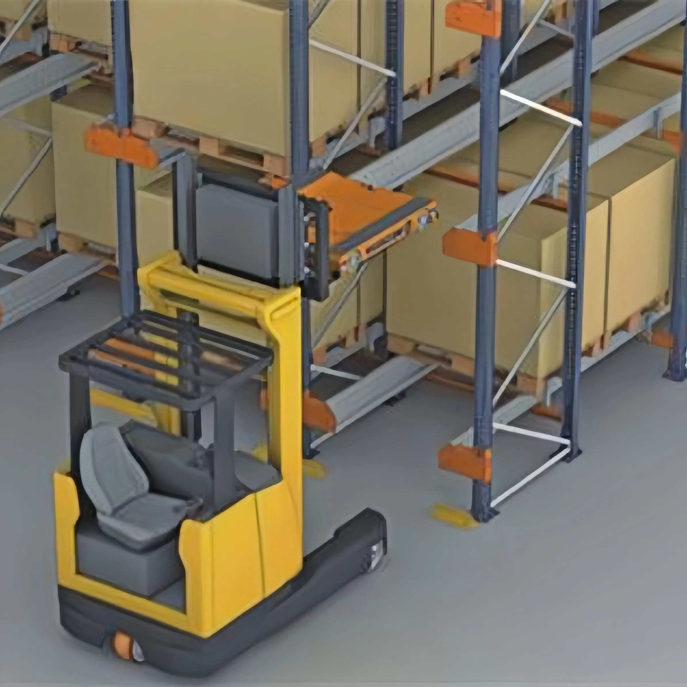 Racking System Shuttle Warehouse High Tech Shelving Radio Shuttle Pallet Racking