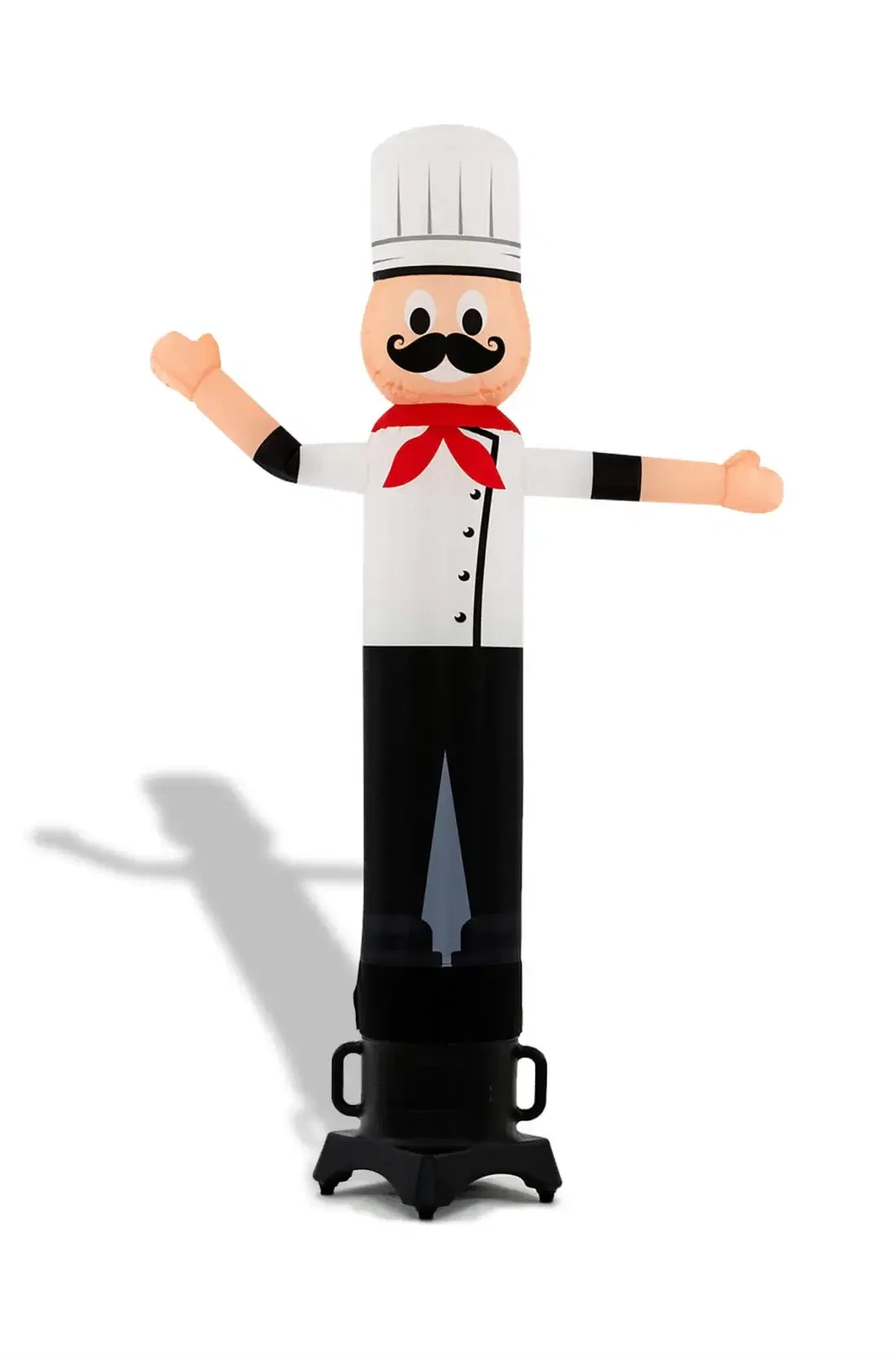 Outdoor Indoor Durable Advertising Barber Restaurant Chef Ice Cream Custom Inflatable Air Dancer