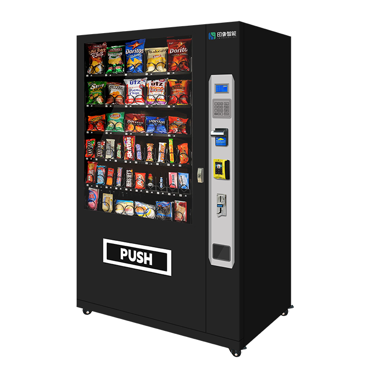 Snack and Beverages Refrigerated Automatic Vending Machines for Retail Items Vending Machines