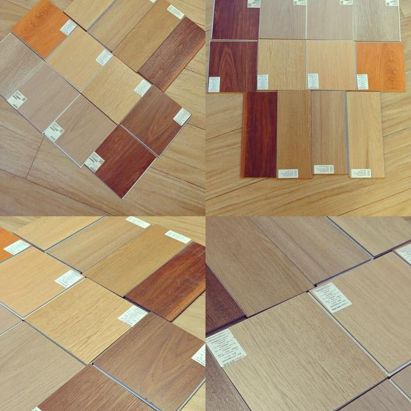 100% Waterproof Vinyl Customizable Flooring High Temperature Resistant Spc Stone Plastic Flooring