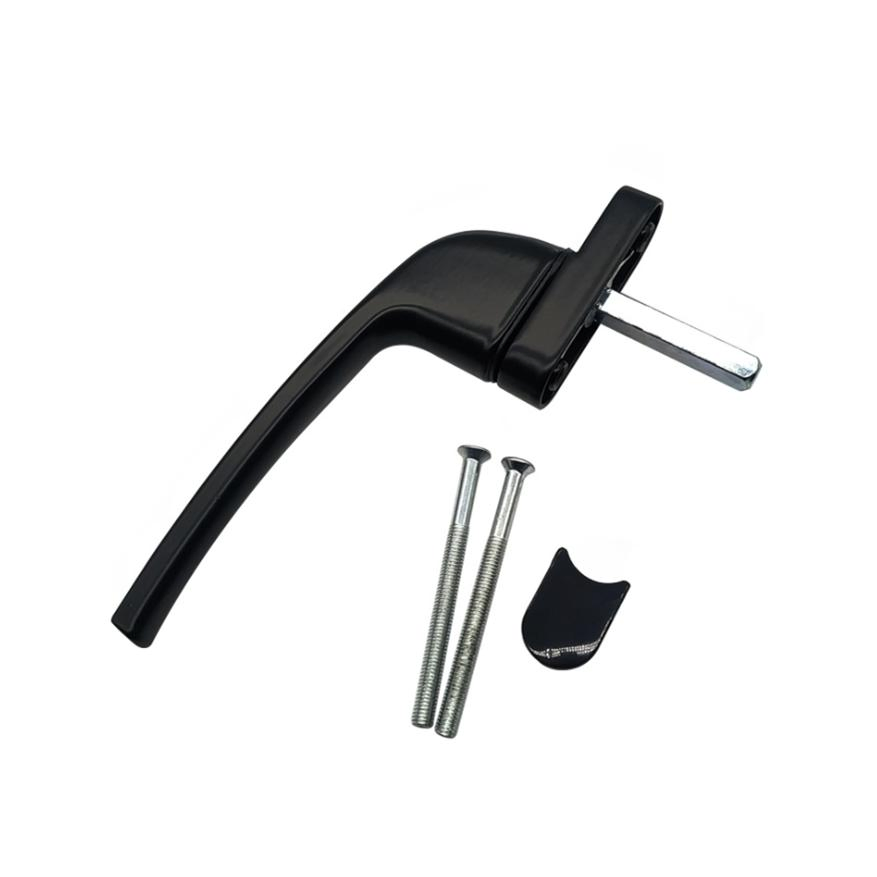 High Quality Aluminum Material Hardware Casement Outward Window Handle New Type for UPVC Window Door Making Nisen HD07