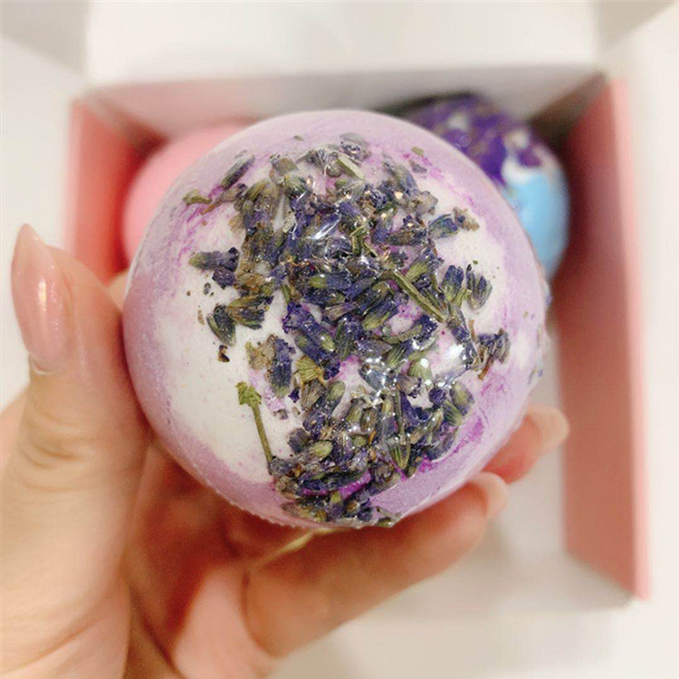 Custom Gift Set Rich Relaxing Natural Organic Handmade Bubble Colorful Bath Bombs