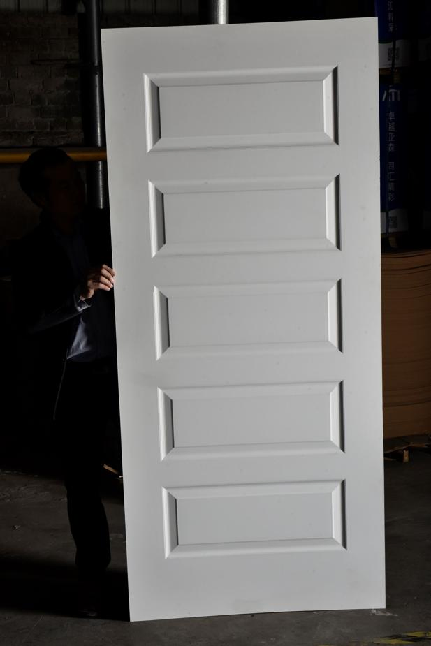 White Painted Door Skin for Wooden Doors