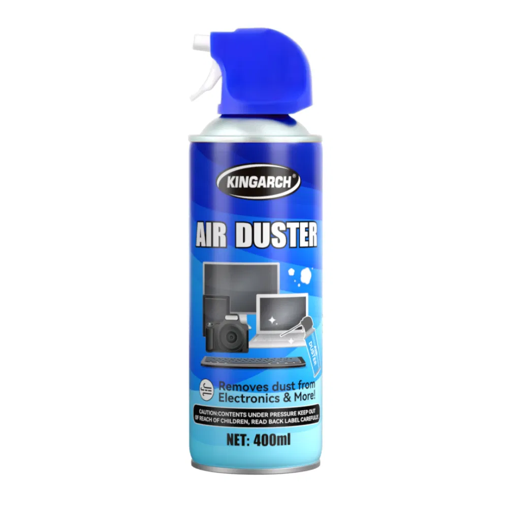 China Factory OEM Air Duster Compressed Air Can Blower Spray for PC/Laptop/Keyboard Cleaner Dust Remover