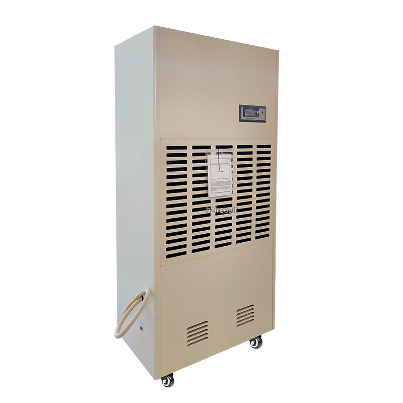 288L/D Industrial Commercial Dehumidifier Refrigerative Compressor Technology for Greenhouse Basement
