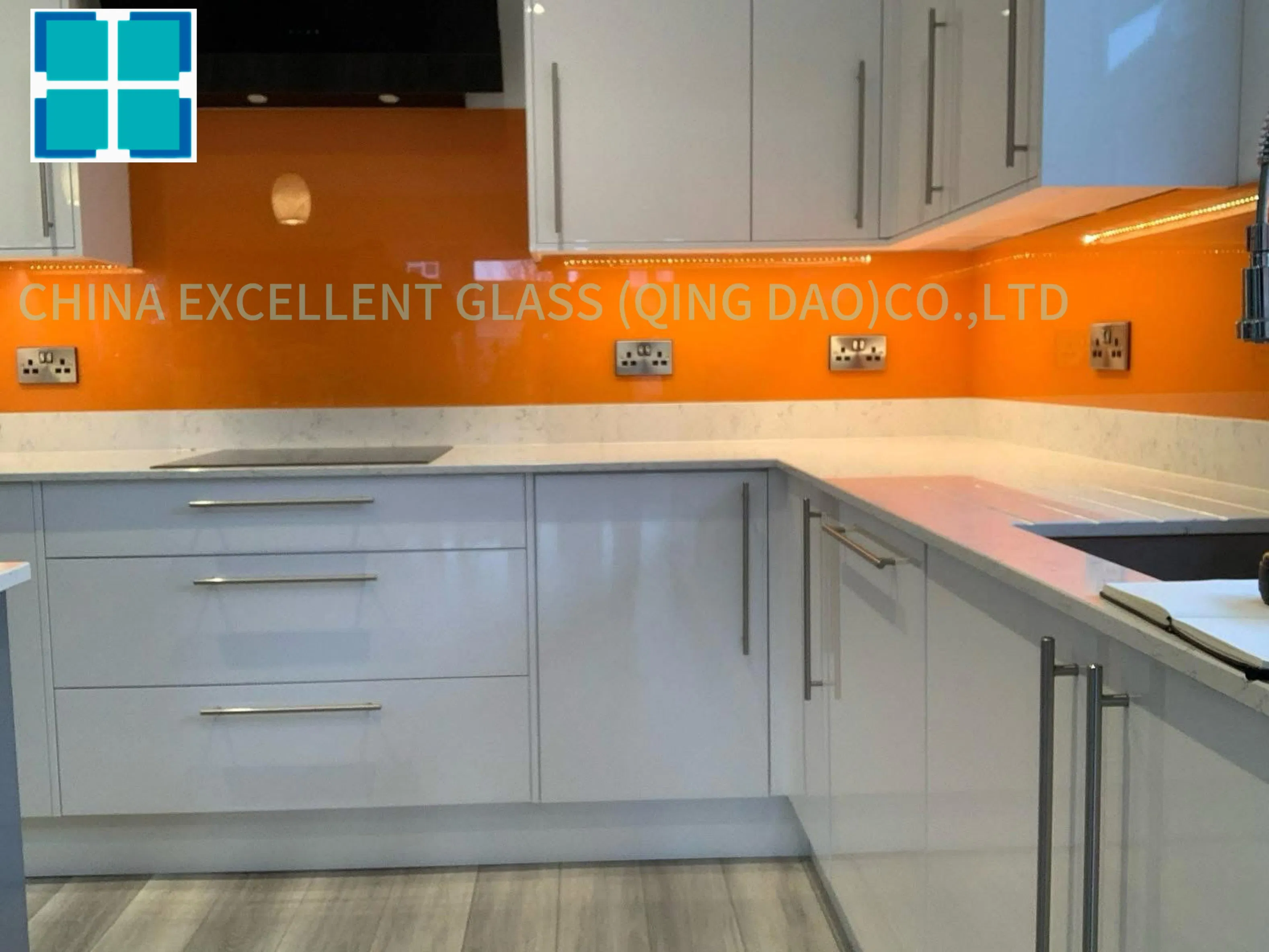 2mm - 10mm Colorful Back Painted Glass / Lacquered Glass for Interior Applications, Manufactured by Excellent Glass