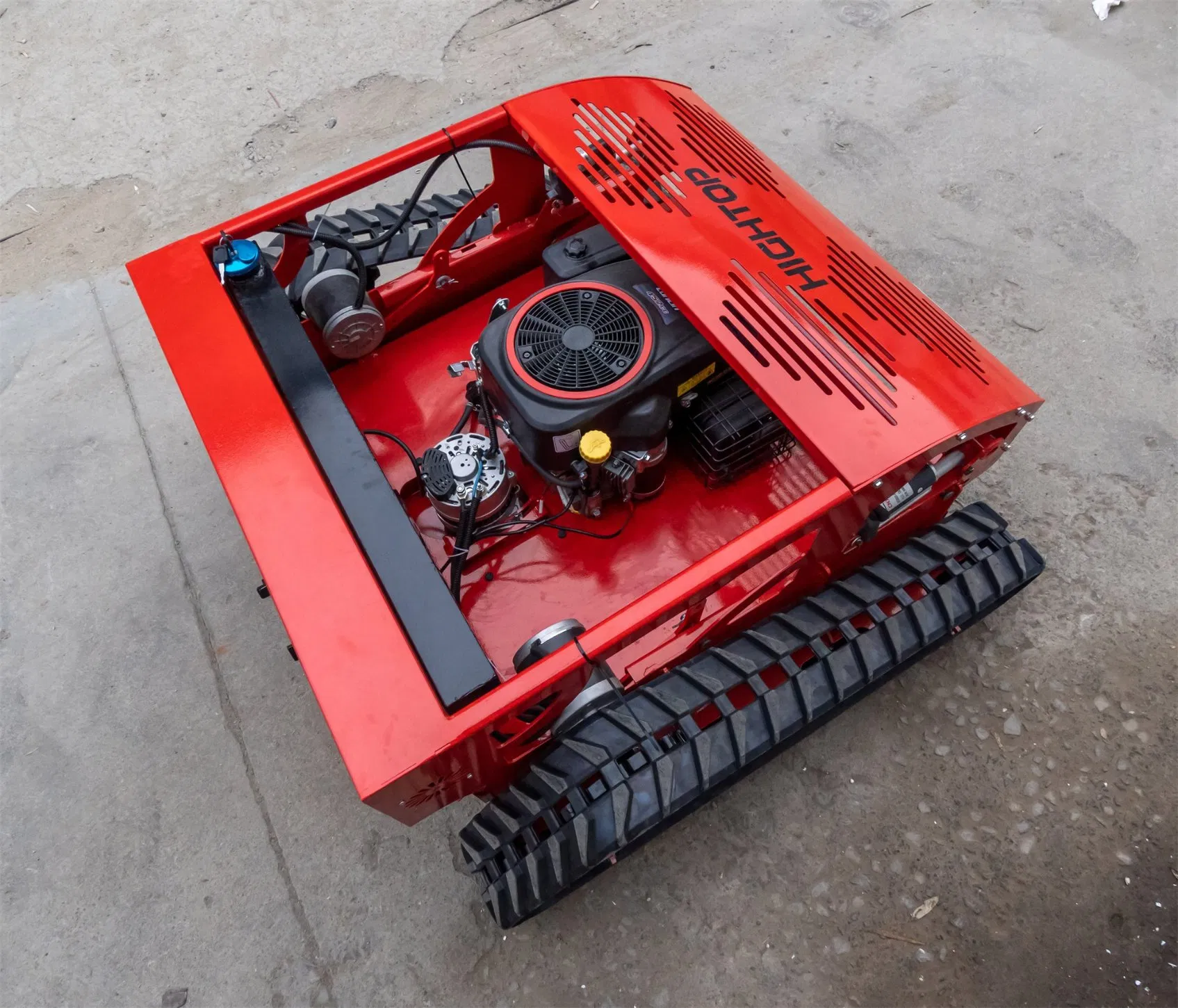 Controlled Agriculture Wheel Small Cordless Mini Smart Self Automatic Gasoline Remote/Riding Robot Cordless Control Lawn Mower Sickle Bar Mowertractor