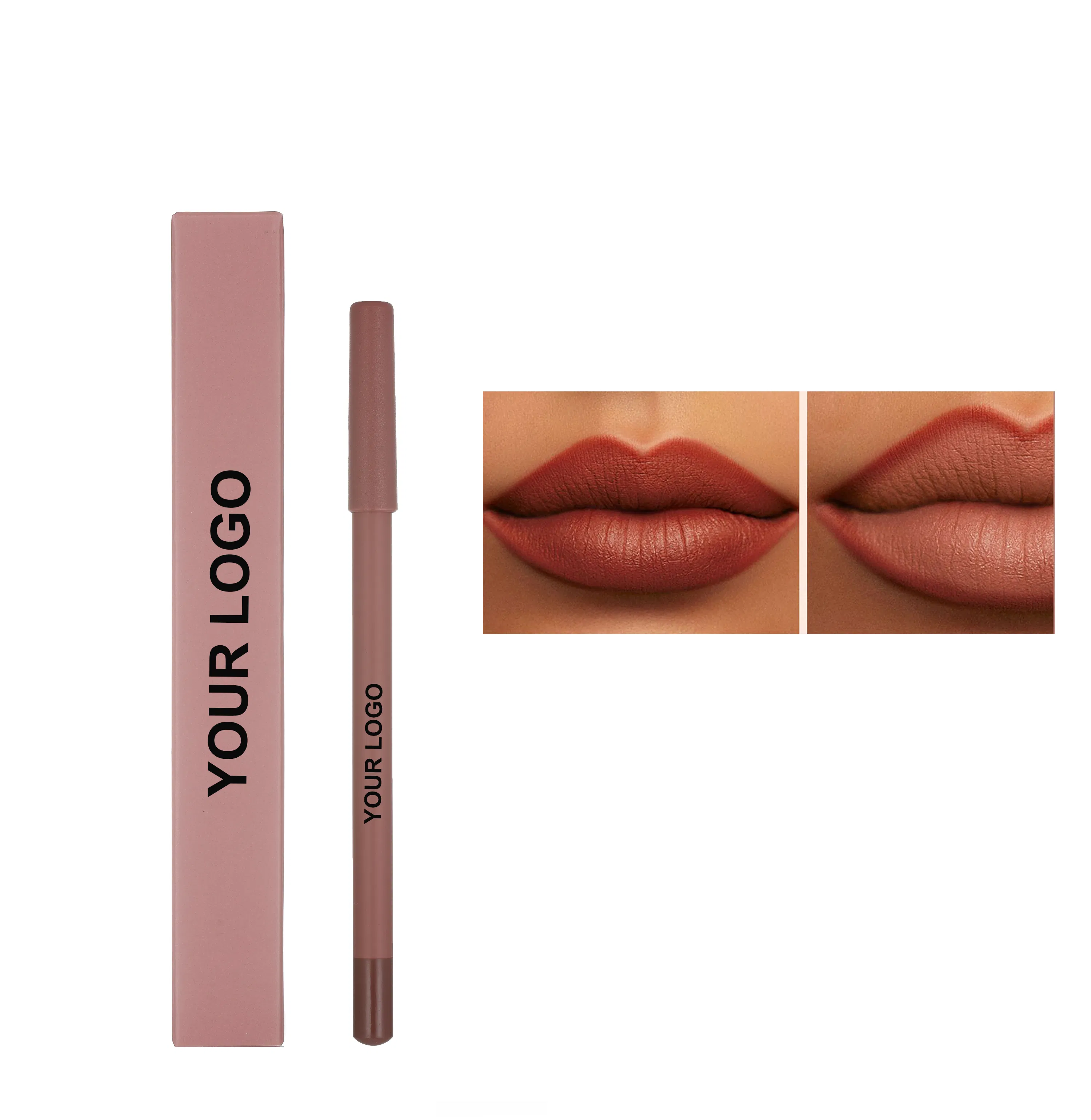 New Arrivals Waterproof Vegan Creamy Lipliner Lip Liner Pencil with Custom Logo Label