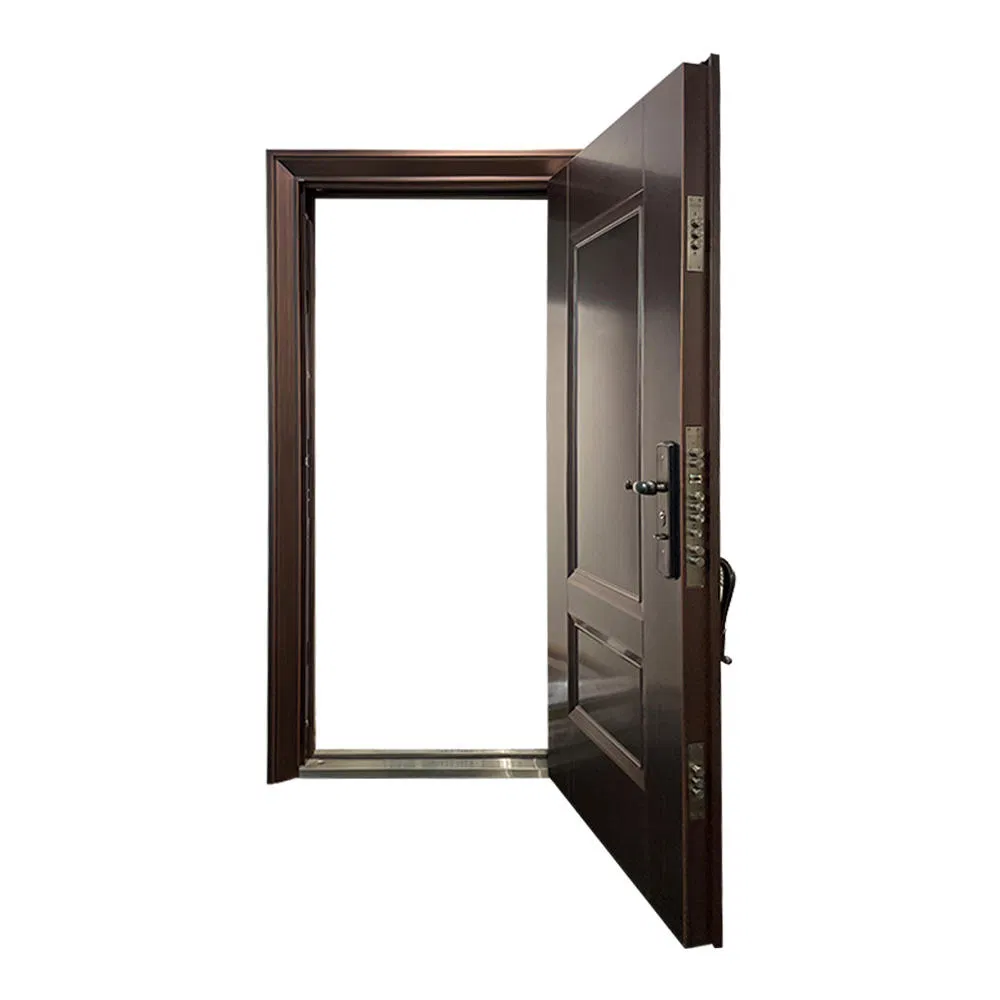 Foshan Customerized Wholesale Steel Security Metal Aluminium Door