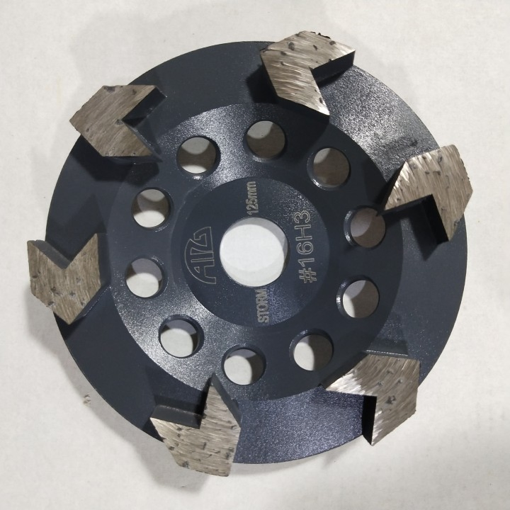 Алмазная чашка 125 мм для шлифовки бетона