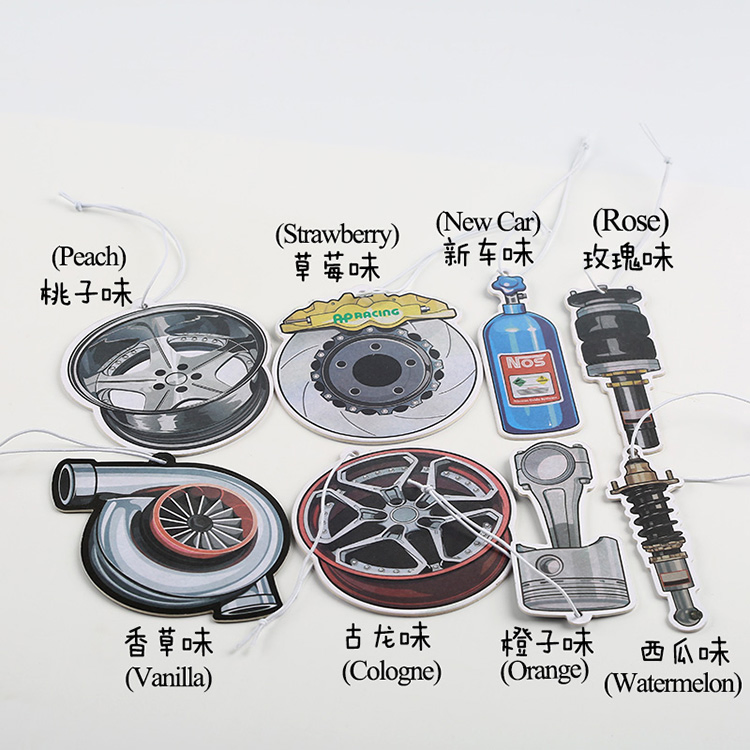 Factory Price Promotional Customized Design Car Air Freshener /Custom Paper Air Freshener/Hanging Air Freshener