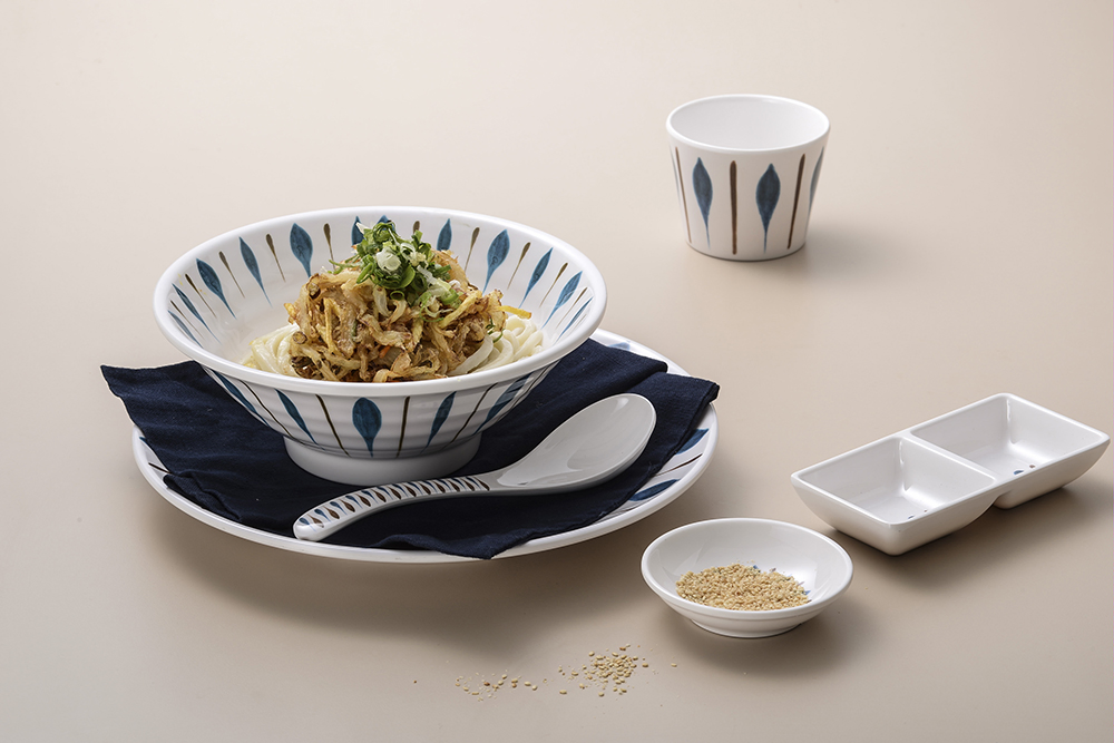 High Quality Two Divided Sauce Dish Melamine Divide Plate