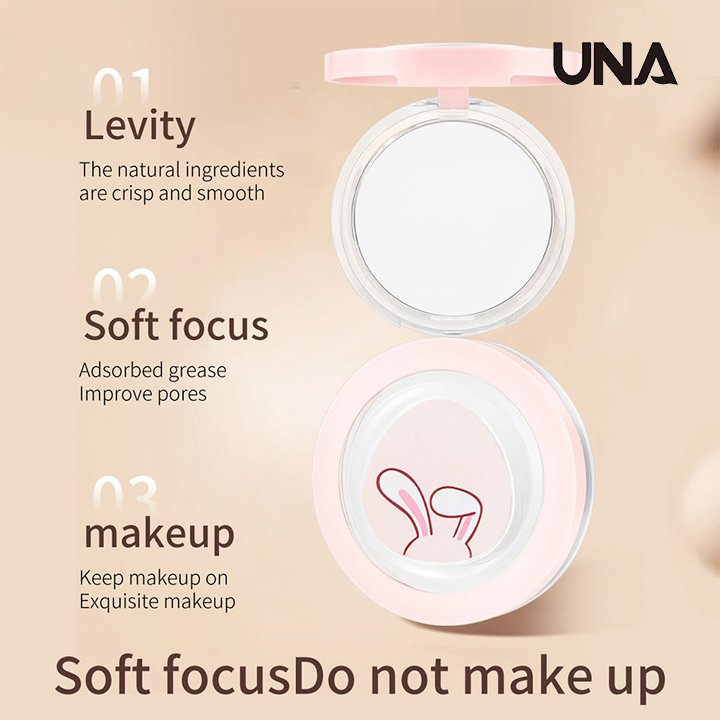 Matte Light Mist Foundation Delicate Smooth Oil Control and Pore-Improving Natural Setting Powder