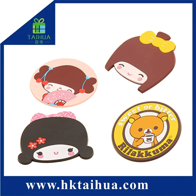 Good Promotion Gift Plastic PVC Coaster