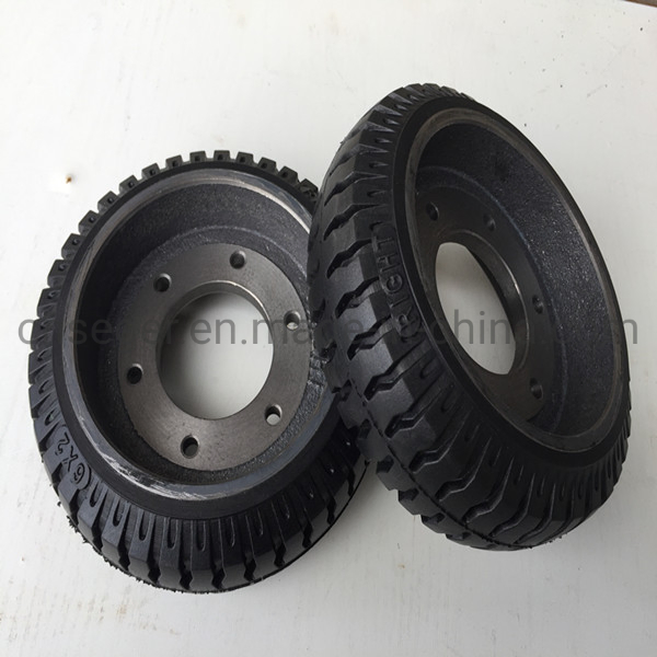Industrial Heavy Duty Solid Cast Iron Caster