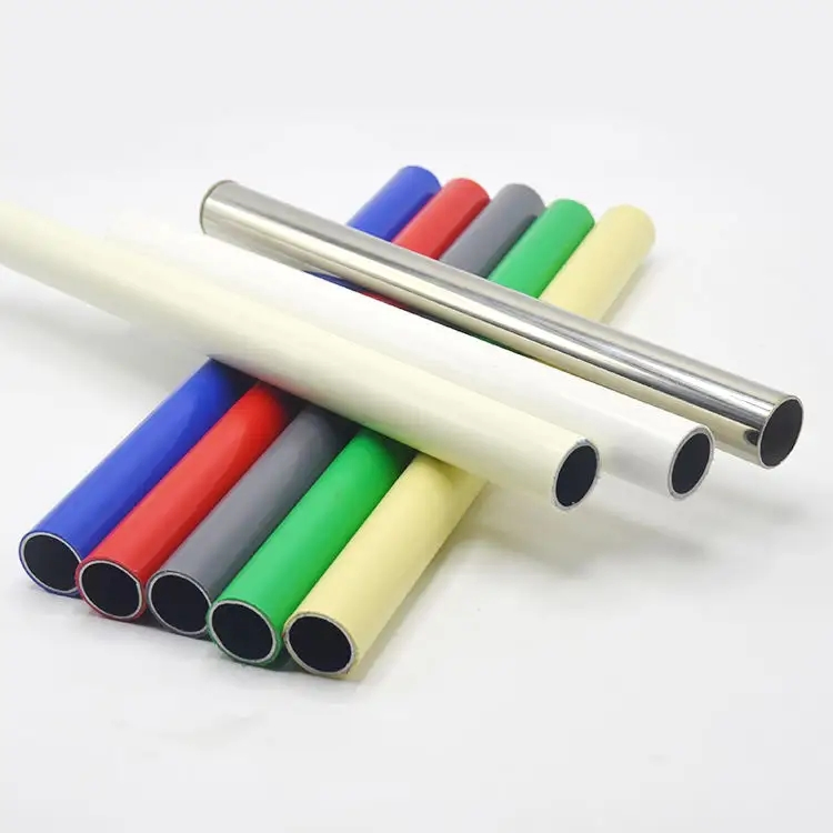 Round Steel 28mm Lean Tube ABS Coated for Lean Pipe Rack System