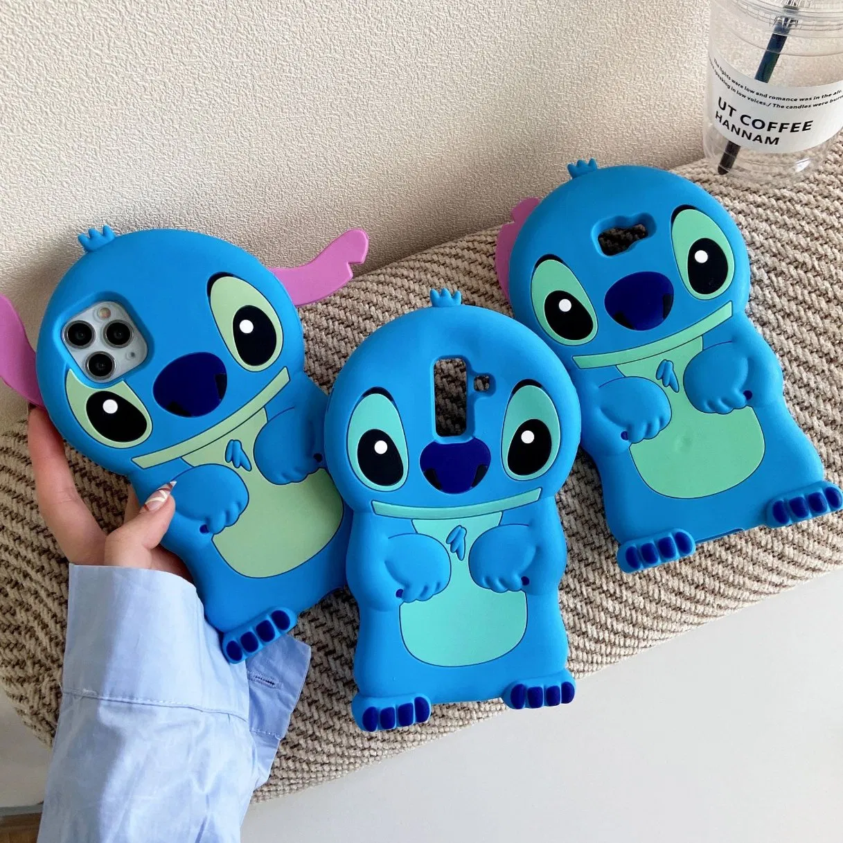 Чехол для iPhone Stitch 3D с мультяшным дизайном