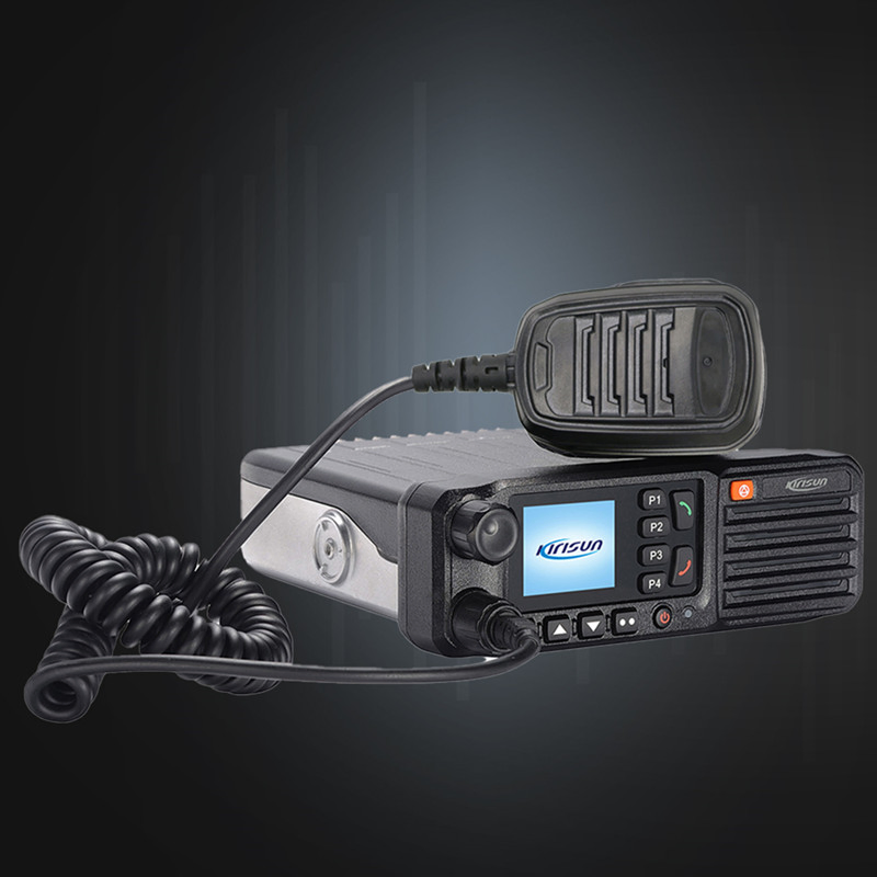 Рация Kirisun DM850 DMR аналог/цифра, GPS, 25Вт