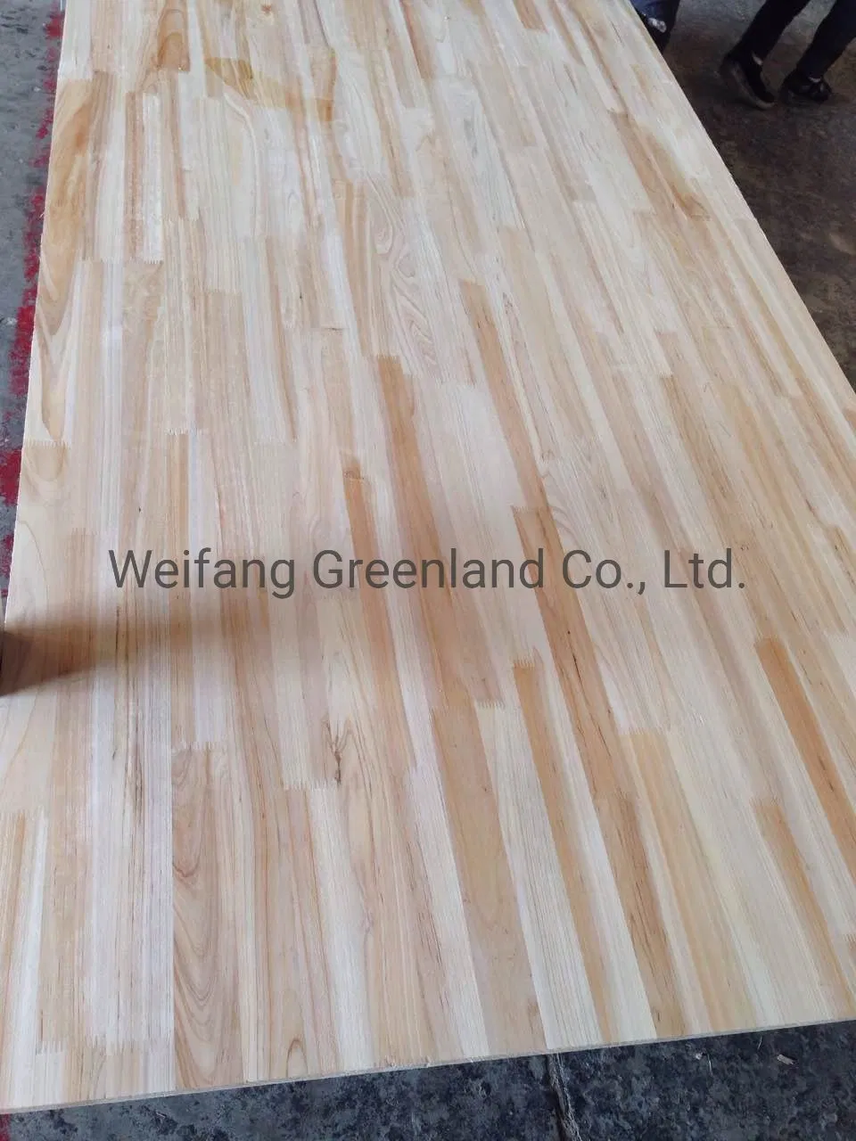 E1 Grade Environmental, 15mm Pine Wood Finger Joint Board for Furniture/Home Decoration
