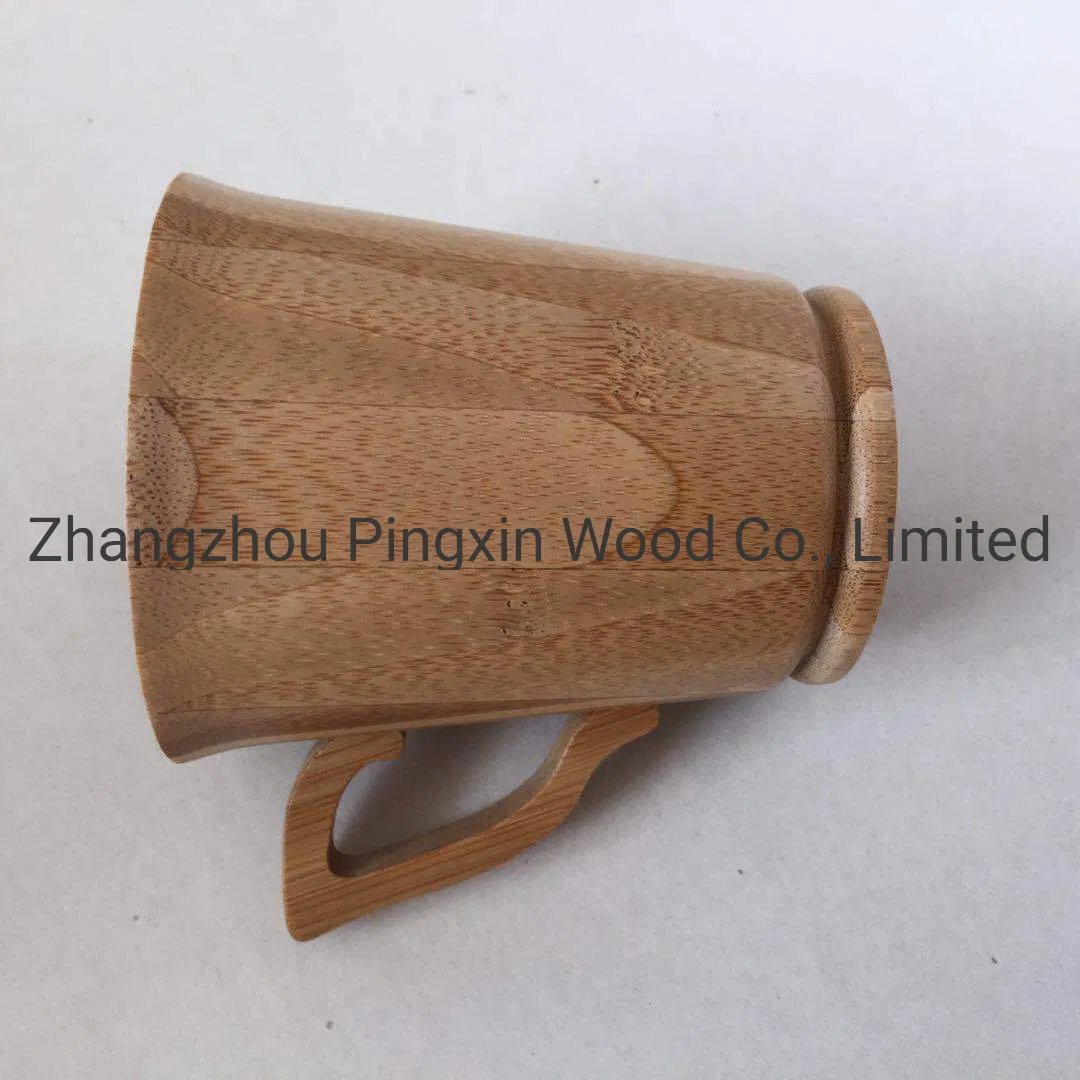 Food Grade Bamboo Cups Bamboo Coffee Cups with Handle