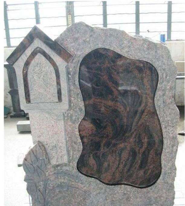 Natural Stone carving Himalayan blue/red/brown/black Granite Monument for Memorial/Dead/cemetery/graveyard