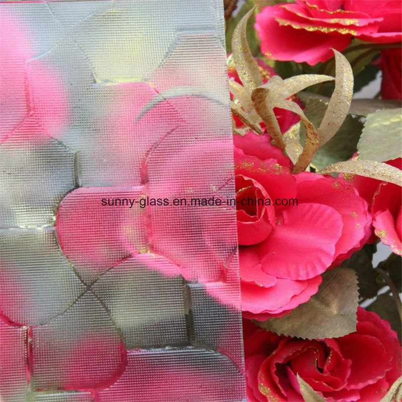 Clear Patterned Glass Color Patterned Glass