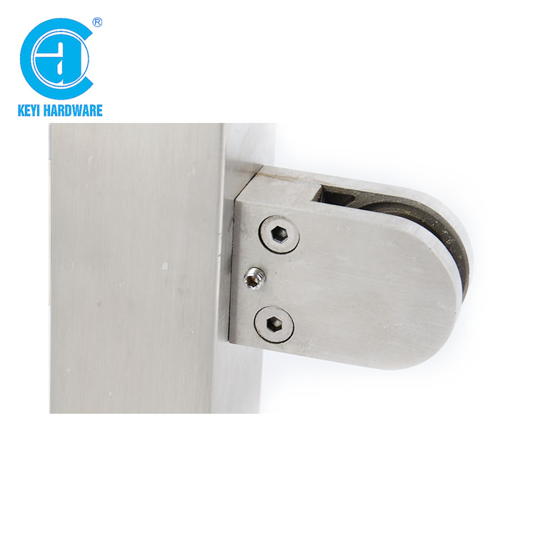 Keyi Metal Square Stainless Steel Balustrade Post for Glass Balustrade System