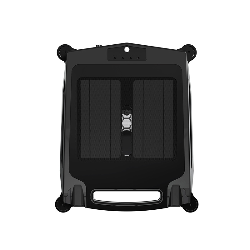 Hotook Automatic Solar Rechargeable Surface Pool Robot Automatic Pool Cleaner Vacuum Cleaner Floating Swimming Pool Cleaning Skimmer