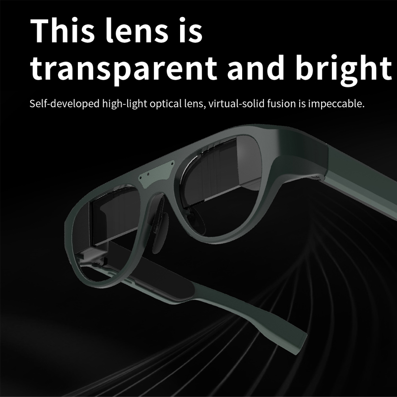 Lightest Carry Clear Vision Intelligent Interaction Smart Ar Glasses