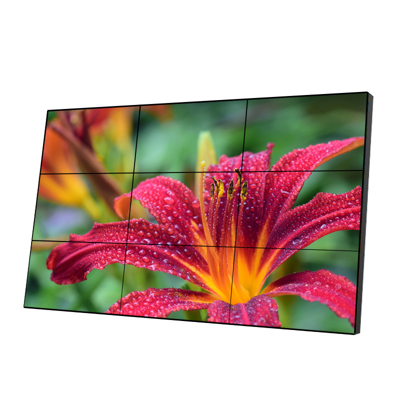 4K Touch 55 Inch Seamless LCD Videowall Advertisement Display