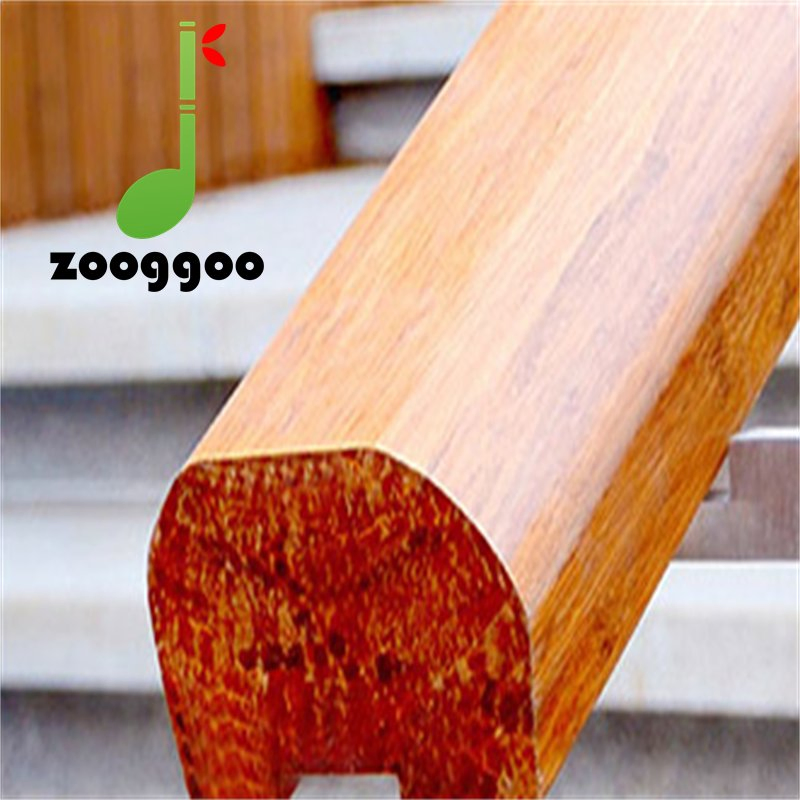 Water Park Splash Zone Slip Resistant Outdoor Bamboo Handrail
