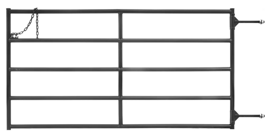 Uniform Mesh Hot Dipped Galvanized Reliable Livestock Pipe Farm Gates Fence