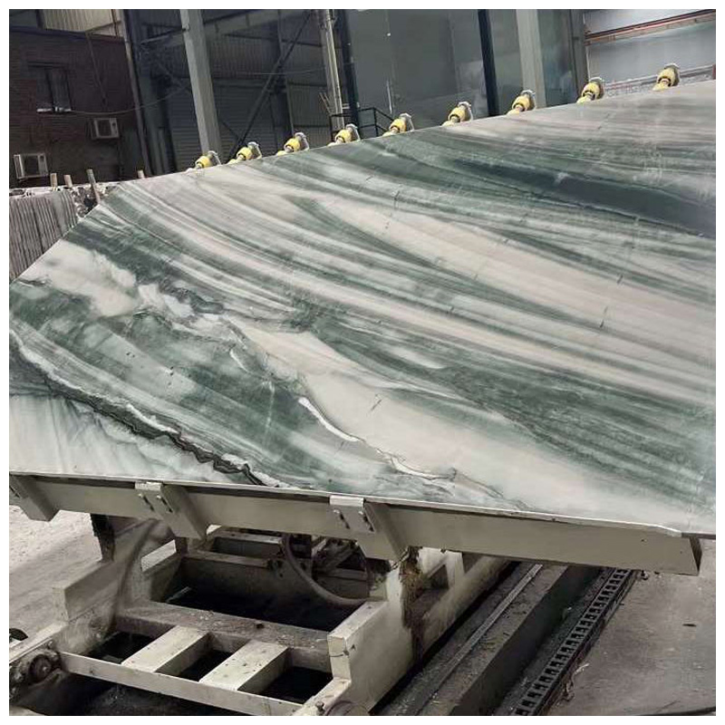 Brazilian Exotic Green Polaris Quartzite Slabs for Tiles and Countertops