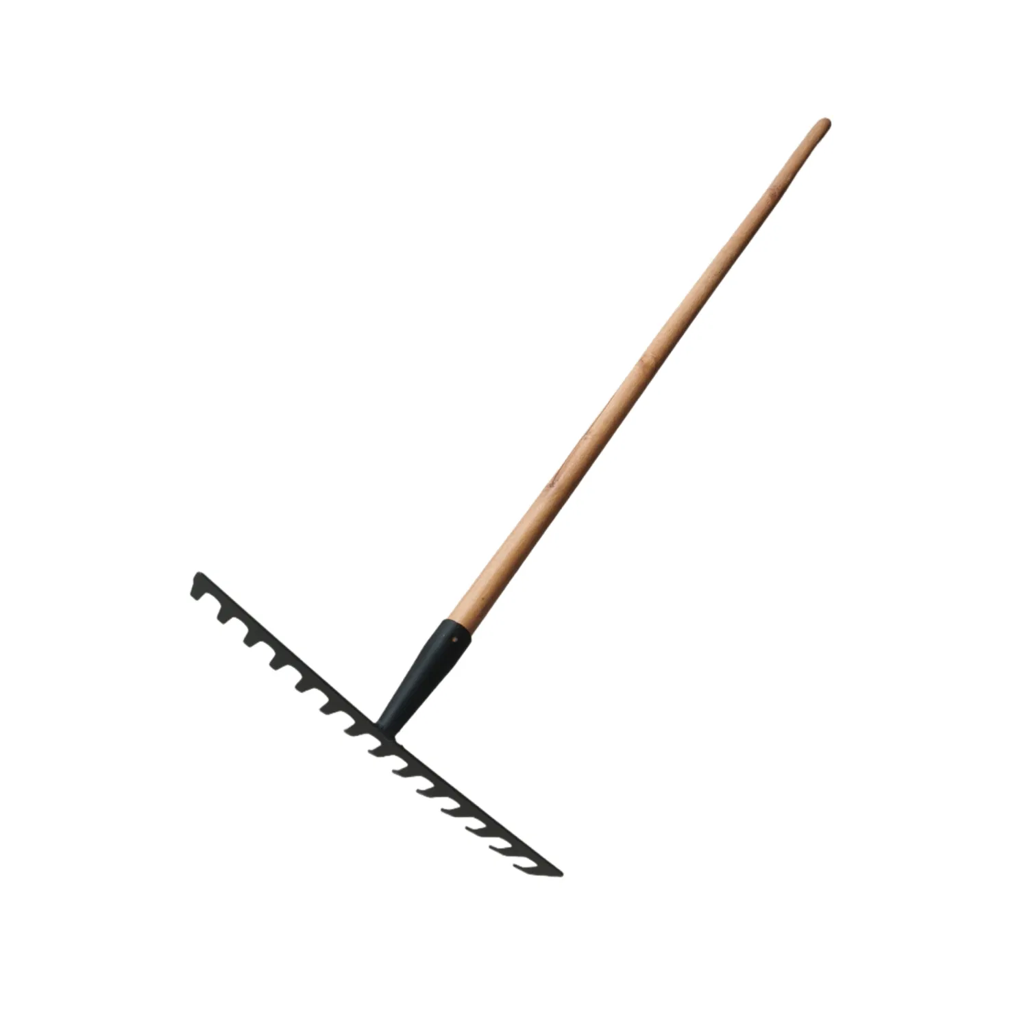 Efficient Hay & Leaf Cleaning Rake - Durable Plastic for Garden Maintenance