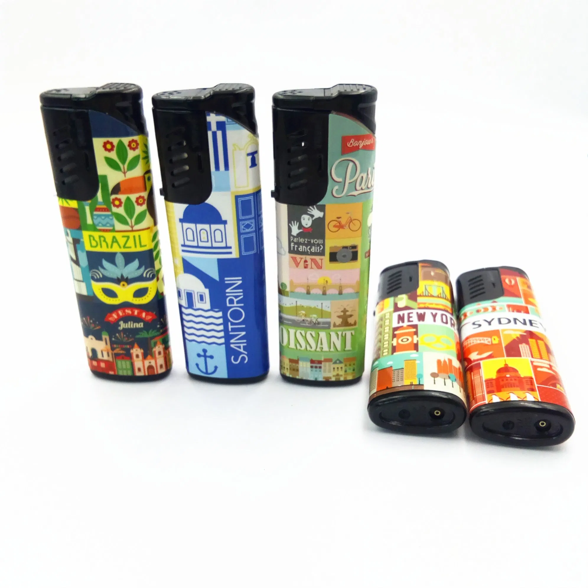 Dongyi High Quality Windproof Gas Lighter EUR Standard ISO99994 Dy-F001