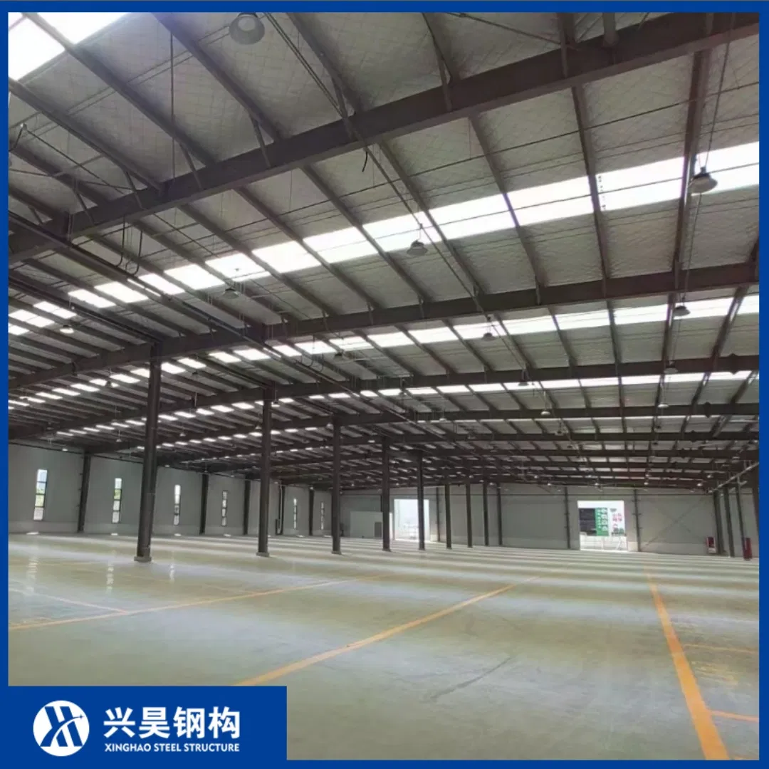 Q235 Customized Metal Prefabricated Building Steel Structure Workshop Warehouse for Commercial Storage and Distribution