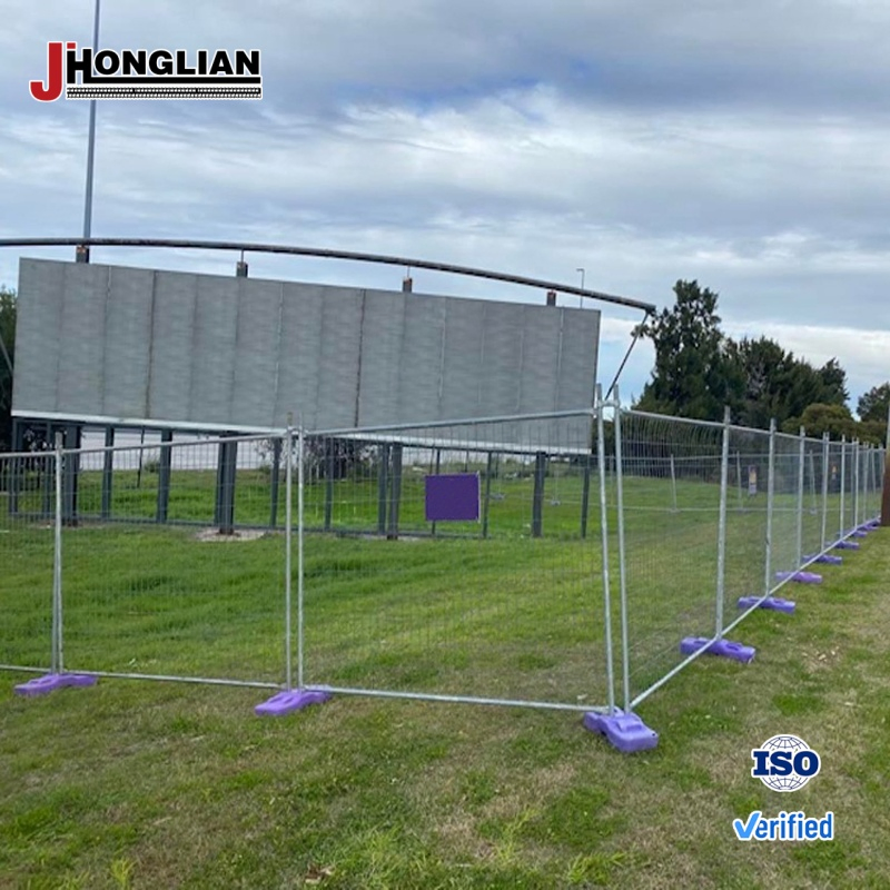 High Standard Galvanized Temporary Construction Fence Australian for Construction Sites