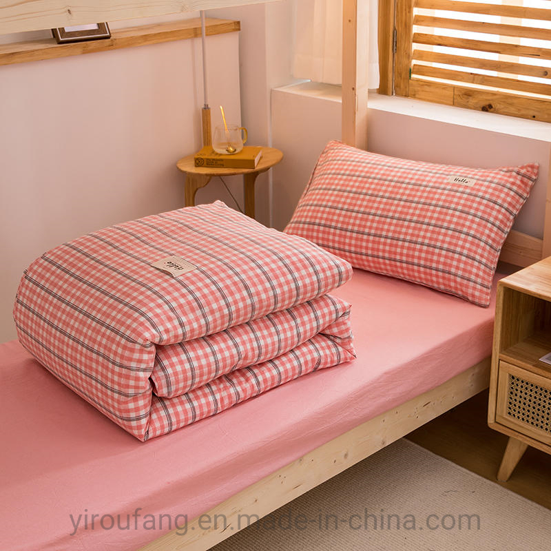 Dorm Twill Bed Linen, China Supply Bed Linen Satin, Polycotton 50/50 110X90, Brush Microfiber Sheets