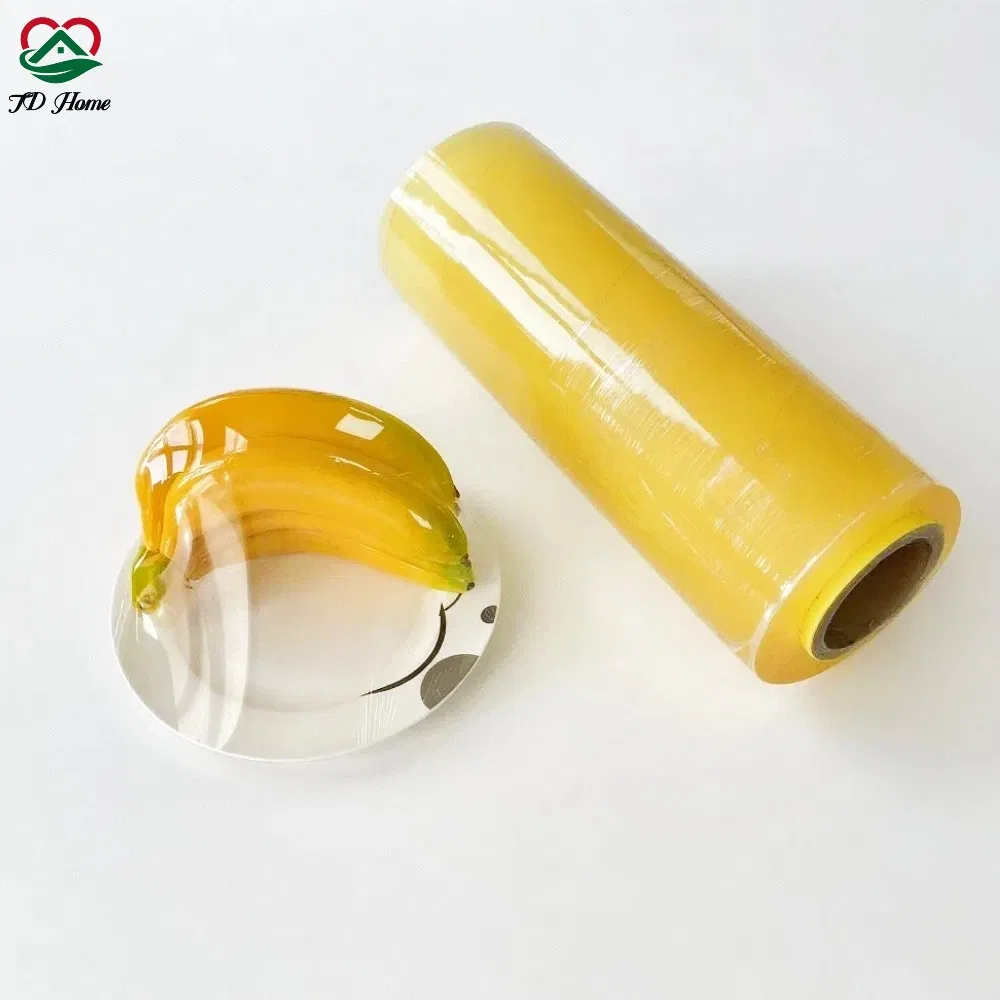 Plastic Transparent Food Grade Food Packaging PVC Cling Film
