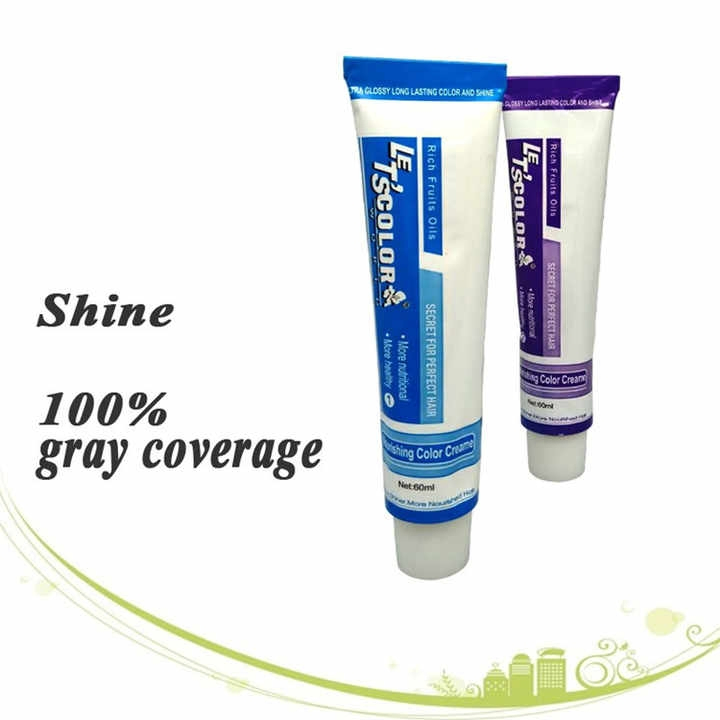 Professional Low Amonia Hair Color Dye for Cover Grey Hair