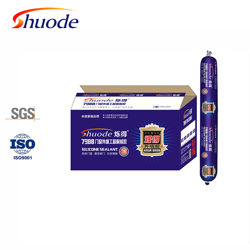 789 Roofing Silicone Sealant Waterproof Adhesive for Glass and Wood Applications