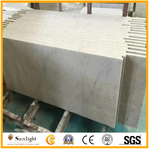 Customize Bianco Carrara White Marble Countertop, Vanity Tops, Table Tops