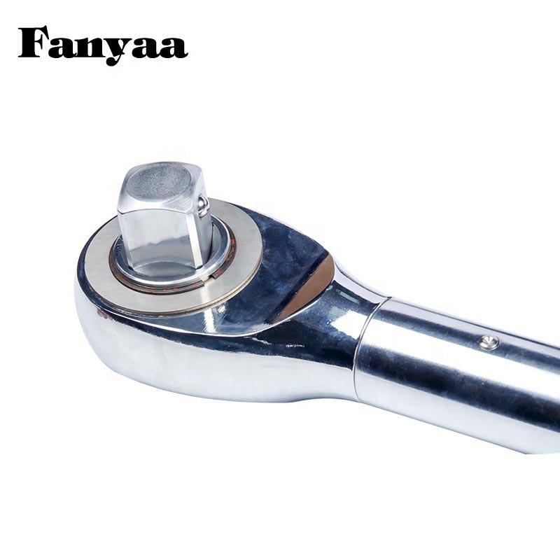 Fanyaa 2000nm Digital Torque Wrench Reversible Quick Release Ratchet Head Data Storage Feature