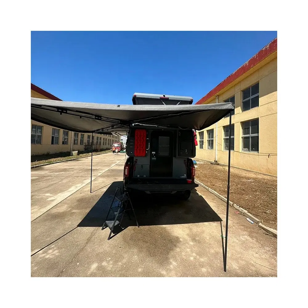 Overland Flatbed Pop up Slide in Truck Pickup Camper Truck Bed Tent Camper