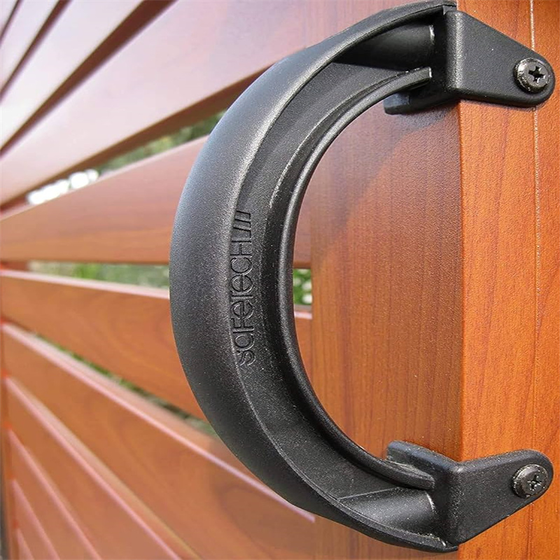 Safetech Hardware Gate Accessories Black Heavy-Duty Non-Corrosive Shdl-150 Gate Handle